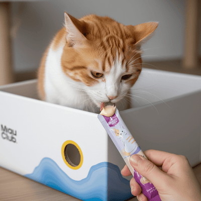 Snack cremoso para gatos sabor a Pollo X 5und - Miau Club