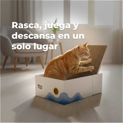 El rascador que tu gato sí va a usar | Salva tus muebles - Miau Club