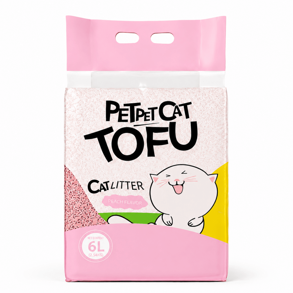 Arena de Tofu Saludable para Gatos: Natural y sin Polvo - Miau Club