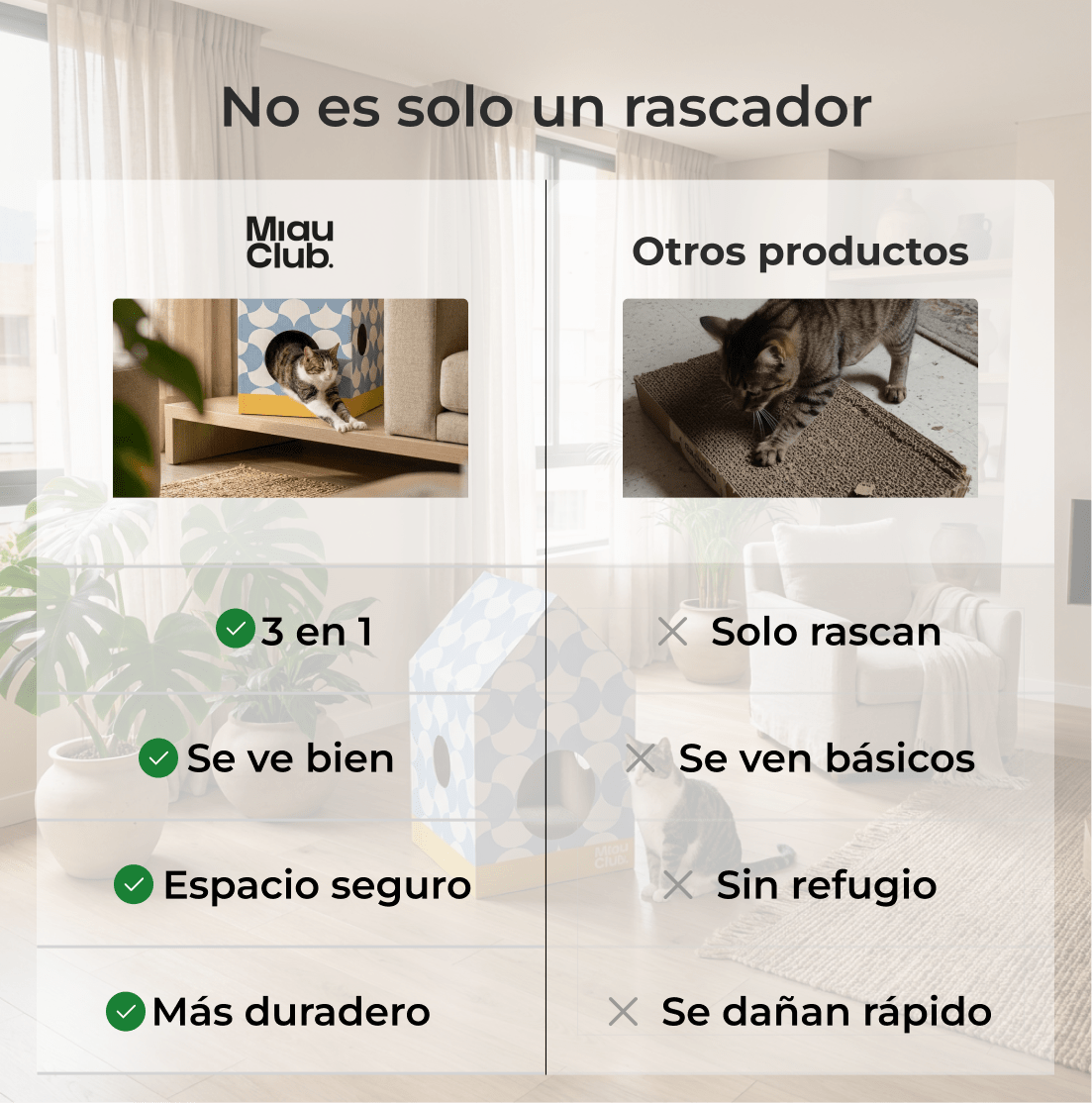 Casita Miau - Su refugio ideal - Miau Club