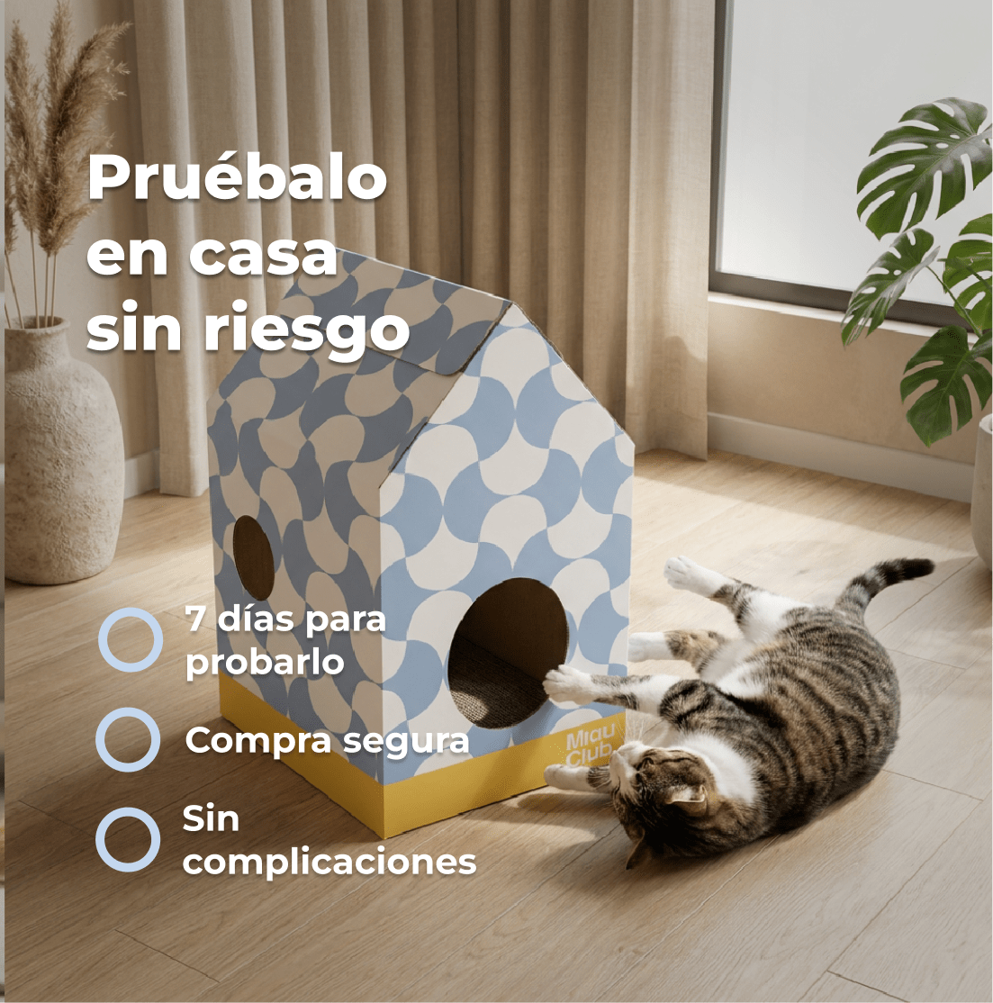 Casita Miau - Su refugio ideal - Miau Club