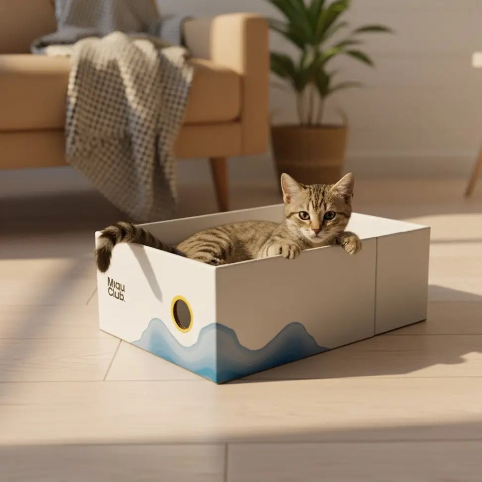 El rascador que tu gato sí va a usar | Salva tus muebles - Miau Club