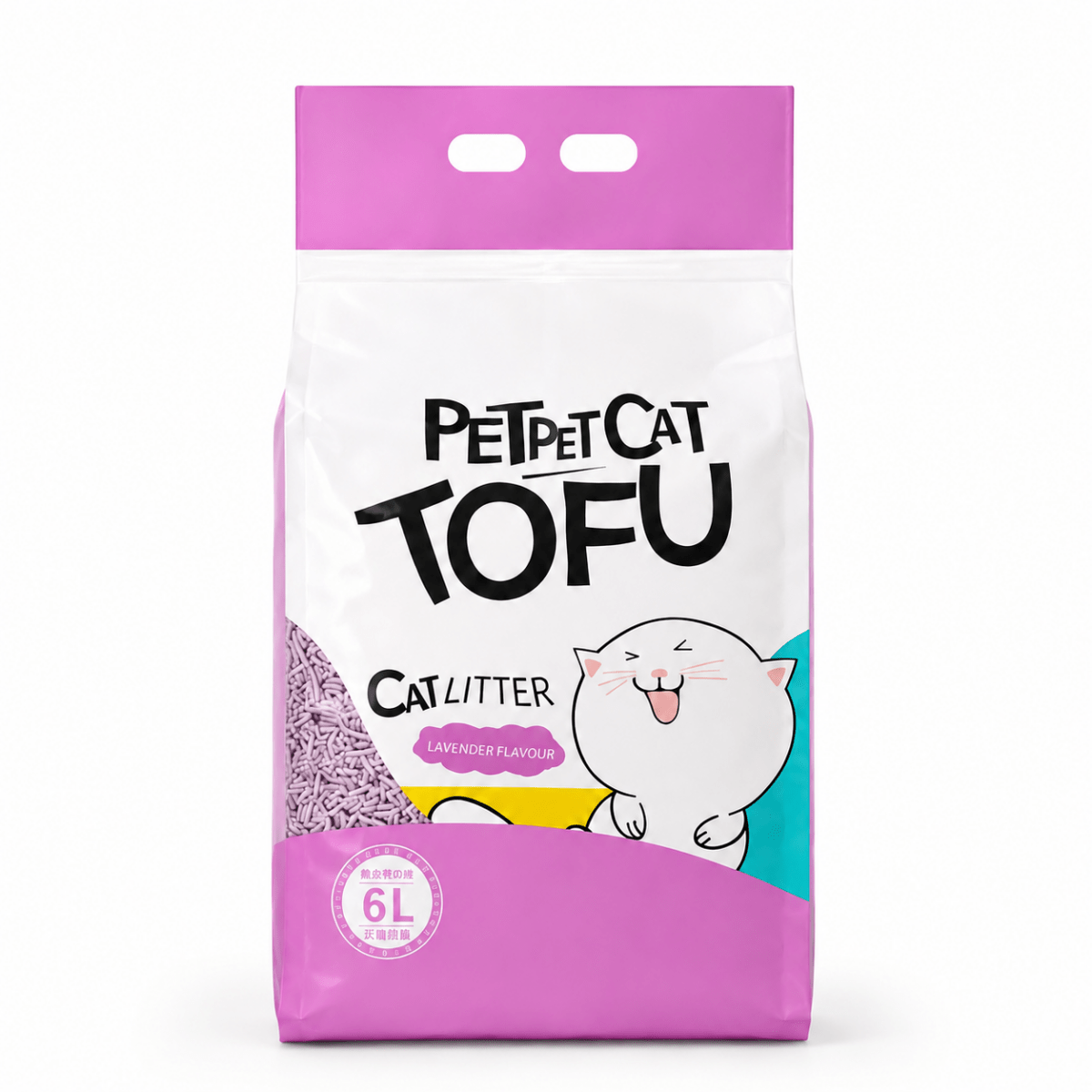 Arena de Tofu Saludable para Gatos: Natural y sin Polvo - Miau Club