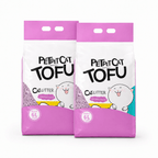Arena de Tofu Saludable para Gatos: Natural y sin Polvo - Miau Club
