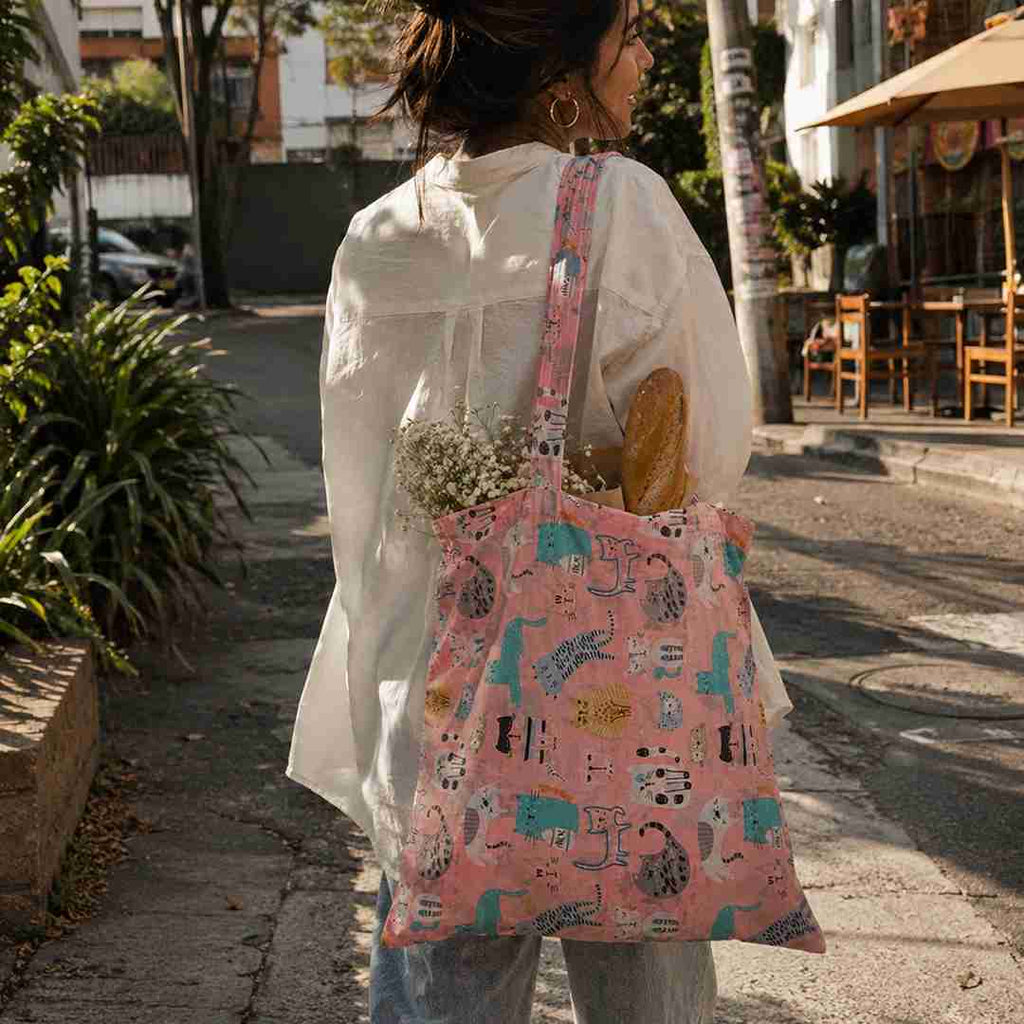 Bolsa para mercado - Fundación Fel - Miau Club
