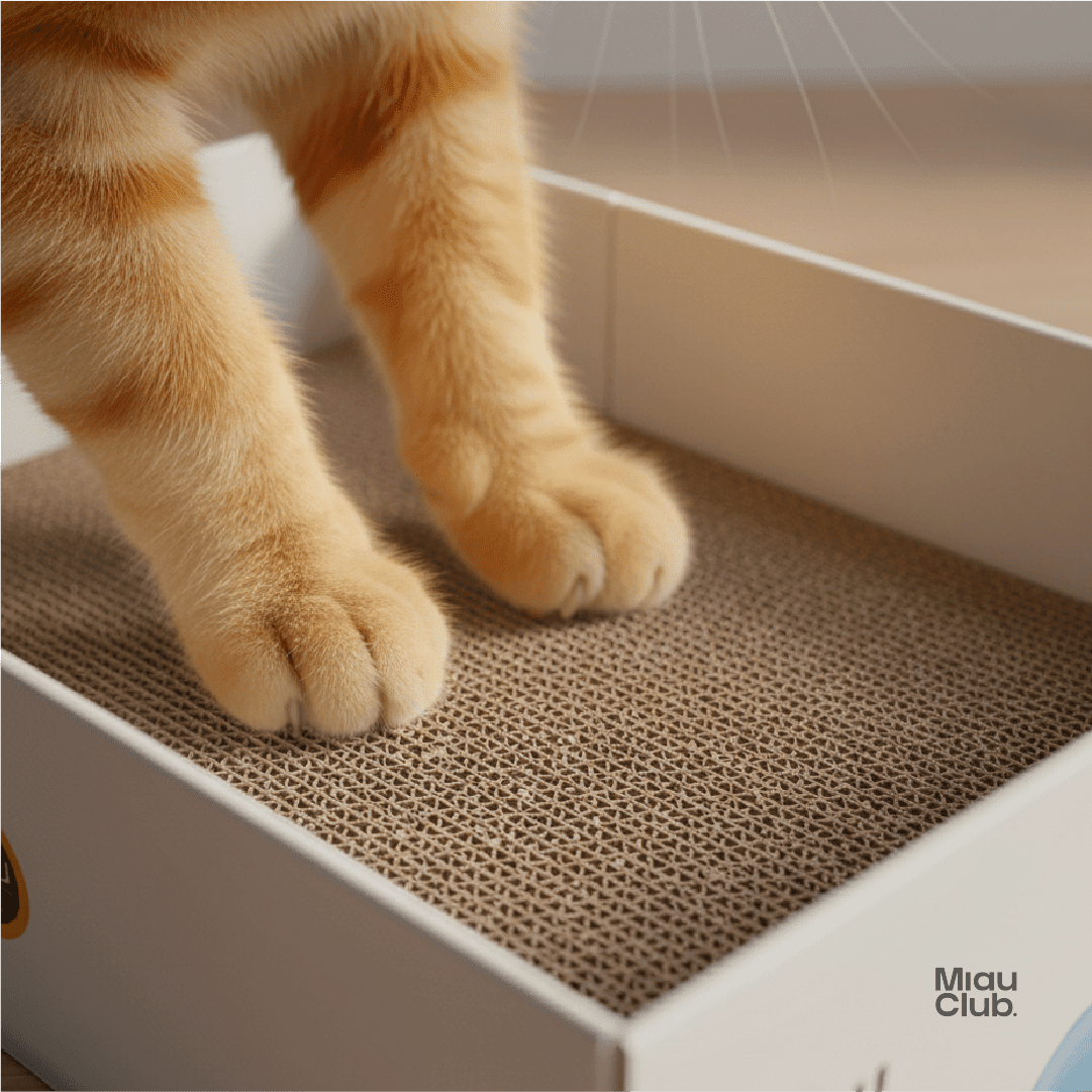 El rascador que tu gato sí va a usar | Salva tus muebles - Miau Club
