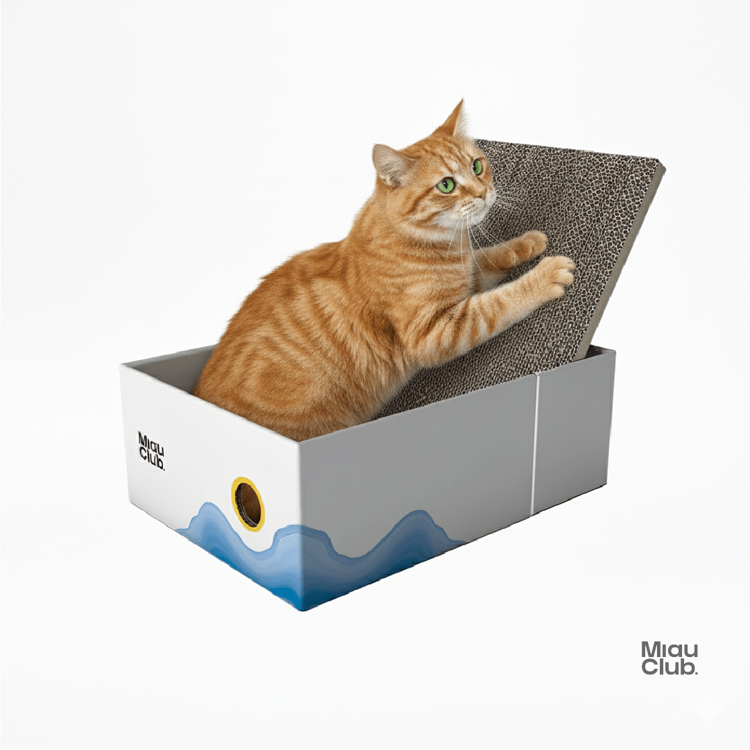 Rascador para Gatos 3 en 1 | Único en Colombia 🎄 - Miau Club