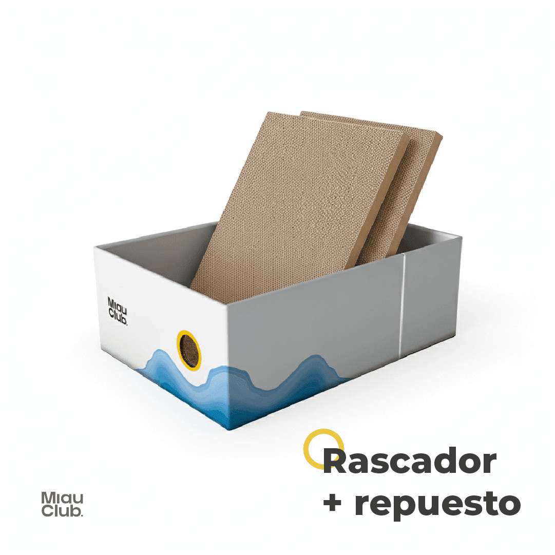 El rascador que tu gato sí va a usar | Salva tus muebles - Miau Club