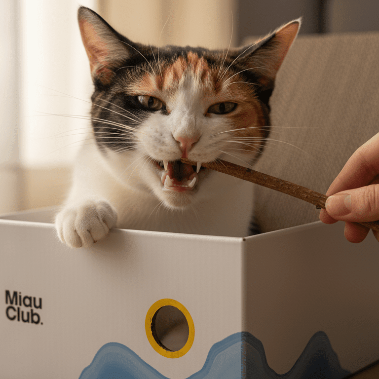 Bon Bon Bum de Catnip & Matatabi para Gatos - Miau Club