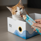 Snack cremoso para gatos sabor a Pollo & Atún X 5und. - Miau Club