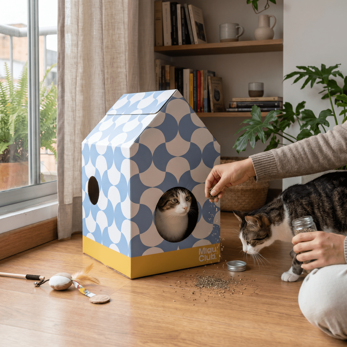 Combo Casita Activa | Para quienes ya tienen su Rascador MIAU - Miau Club