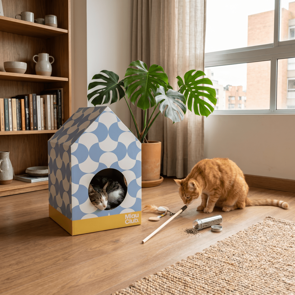 Combo Casita Activa | Para quienes ya tienen su Rascador MIAU - Miau Club