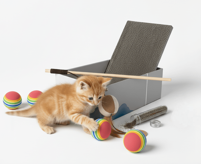 Combo Diversión Total | Para gatos activos y con mucha energía - Miau Club